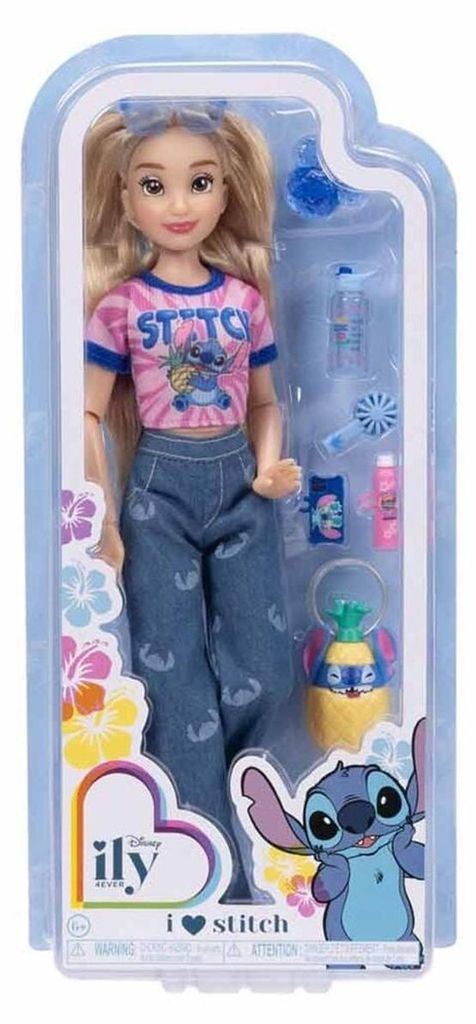 Disney Stitch Lily 4Ever Modepuppe, 25 cm Produktbild 