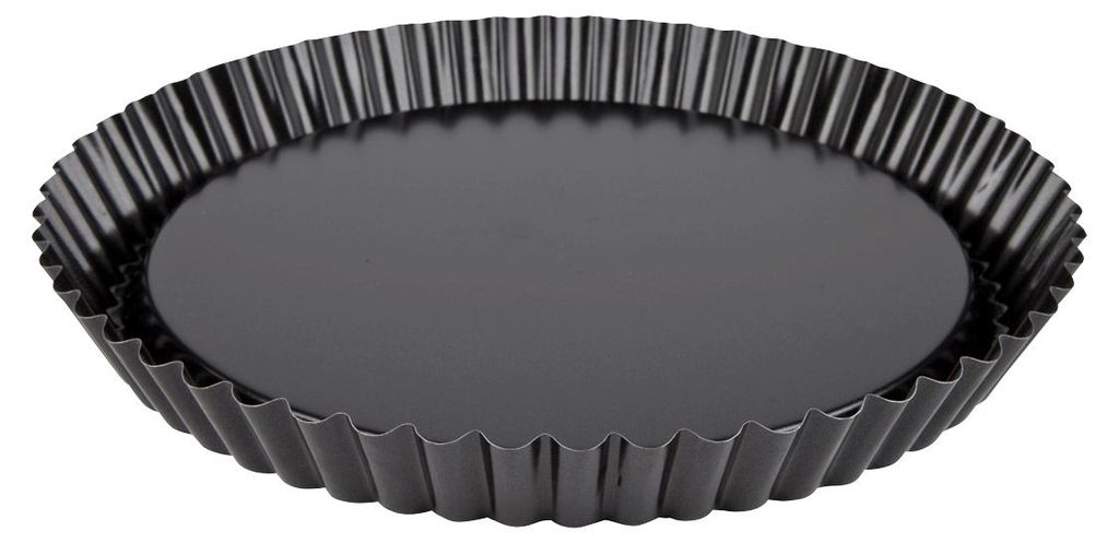 Obstkuchenform EUROHOME schwarze Backform mit Wellrand für Produktbild 