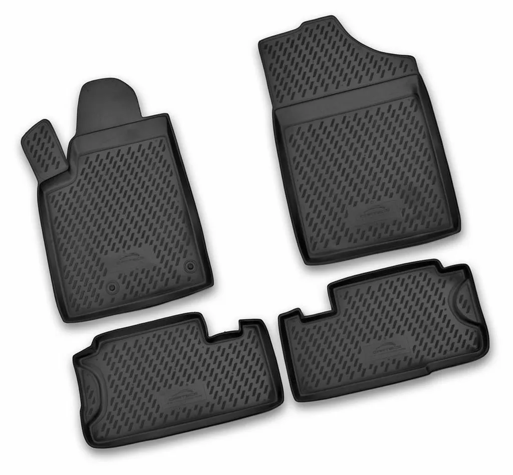 Tapis Auto Lampa TPE Haute Résistance Noir - Peugeot Ranch 5p