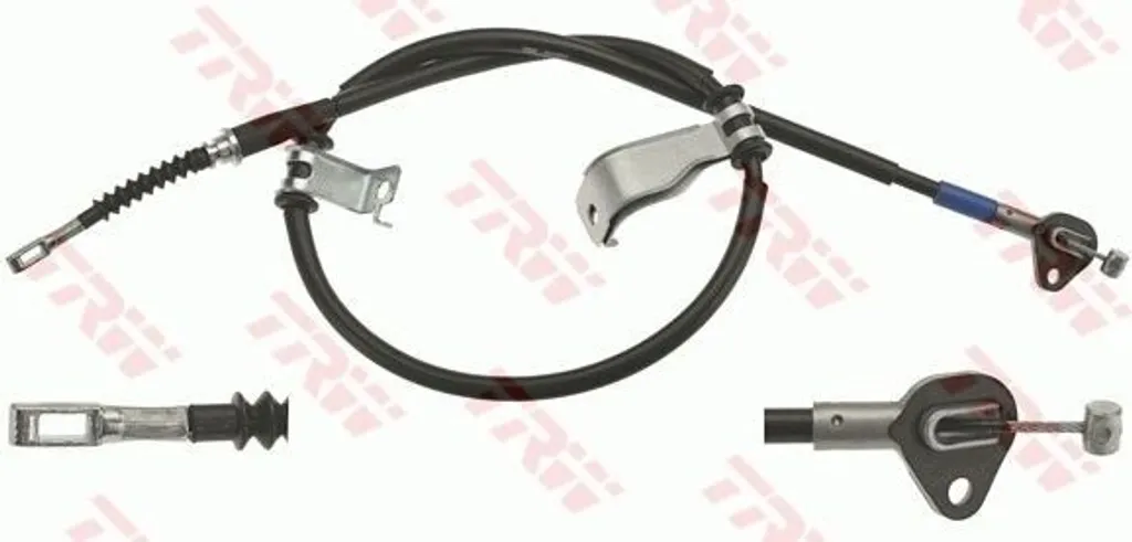 Câble de Frein Arrière TRW GCH657 en Acier Renforcé pour Hyundai i10