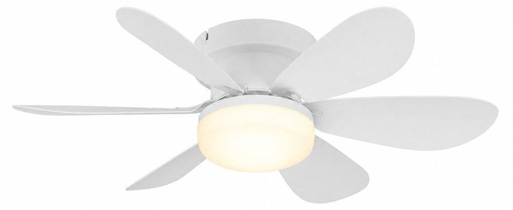 LED Deckenventilator CLOVELLY, weiß, Dimmer, CCT-Schaltung, Produktbild 