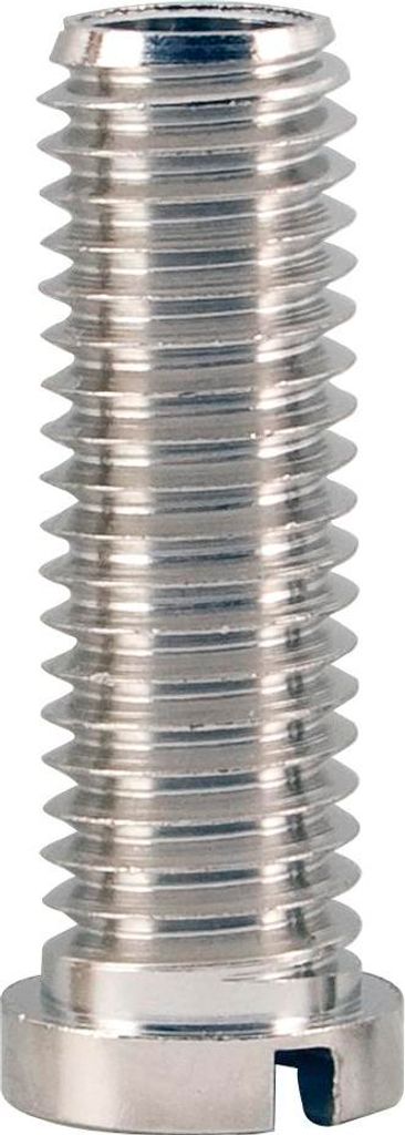 Solido Hohlschraube für Siebkorbventil M12x38mm, universell verwendbar für Keramikspülen und Kunststoffspülen, Messing verchromt