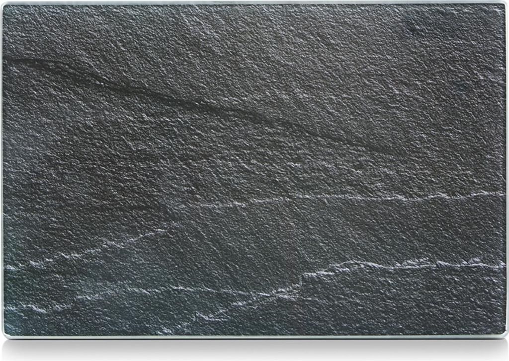 Zeller Glasschneideplatte "Schiefer", anthrazit 30x20 Produktbild 