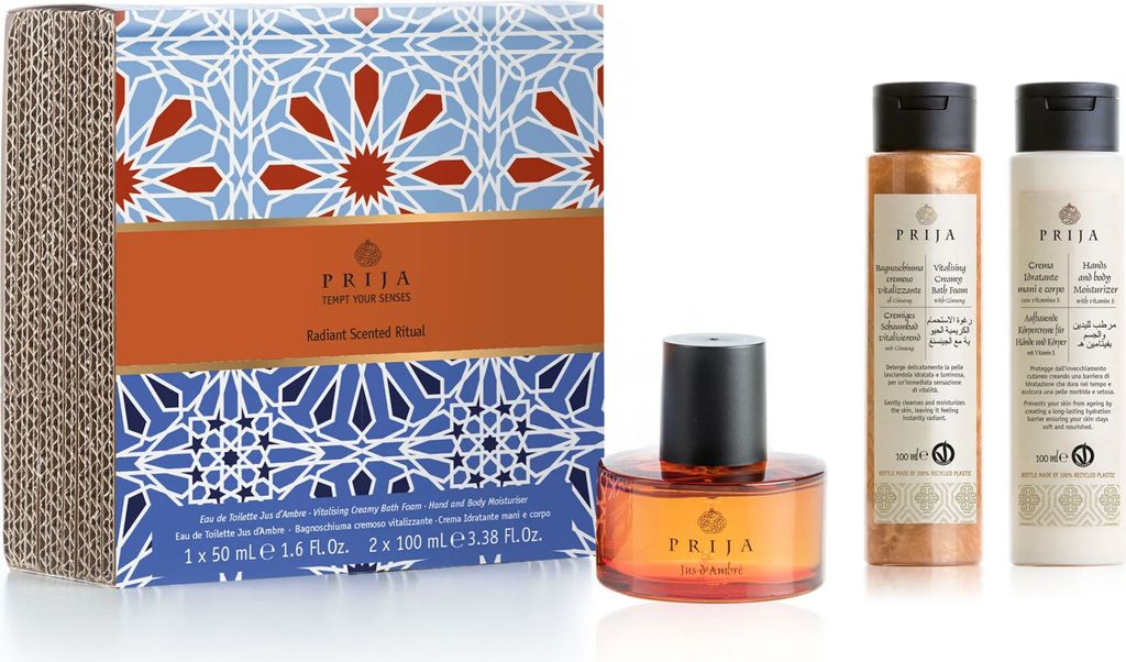 PRIJA Jus d'Ambre - sada kosmetiky, zářivý vonný rituál x1 Obrázek produktu 