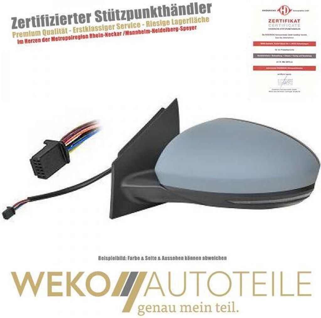 Außenspiegel links DIEDERICHS 4467027 für RENAULT