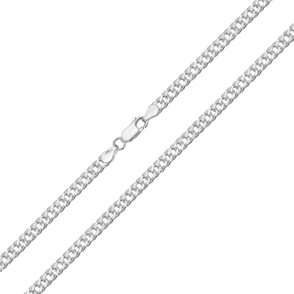 Gourmette Femme en Argent 925 Véritable - Bracelet Chic 18cm TRS16722