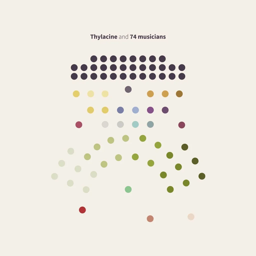 Thylacine and 74 musicians 2 LP Double Vinyle Son Haute Fidélité