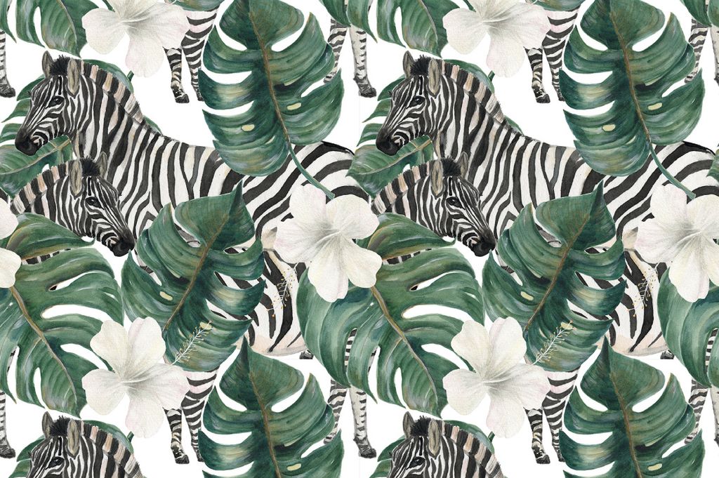 Muralo Fototapete Tiere 208 (B) x 146 (H) cm Vlies Tapete Wandtapeten Wildtiere Zebras Wohnzimmer Schlafzimmer moderne Wandbilder XXL Tierweld Land...