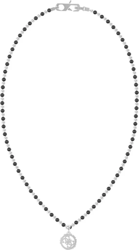 Collier Guess Homme Idéal pour Cadeau : Chaîne Acier Noir JUMN03036JWST