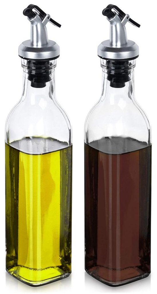 Vilde | Öl- und Essigflaschen 2er Set 250 ml - mit Dosierer Produktbild 