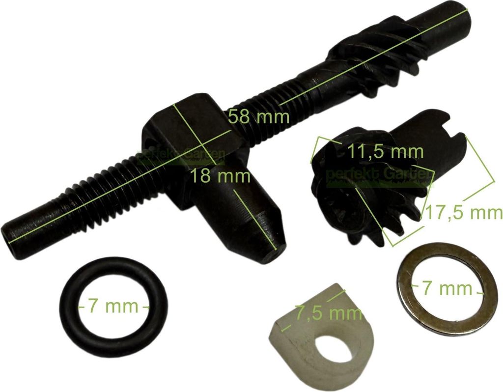 Kettenspanner für Jonsered CS 2258 2252 2253 2260 WH / 575260403 Kettensäge