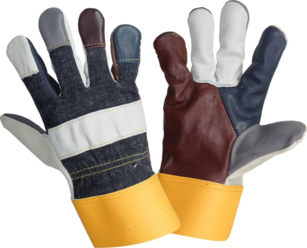 Gants en cuir anti-abrasion Lahti L271310P - Protégez vos mains x12