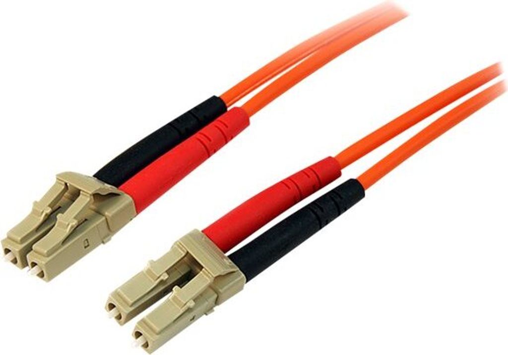 StarTech.com 10 m Multimode 50/125 Duplex LWL-Patchkabel LC - LC - 2 x LC Stecker Netzwerk - 2 x LC Stecker Netzwerk - Patchkabel - Orange