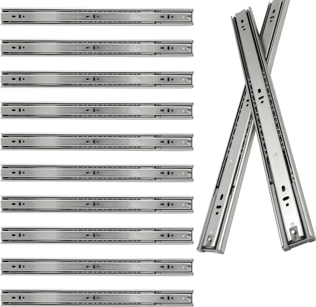 Guide per Cassetti 250mm Estrazione Totale - 10 Paia TolleTour