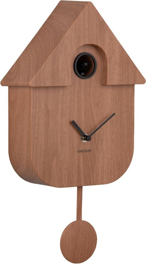 Karlsson - Kuckucksuhr Modern Cuckoo - Braun - Produktbild 