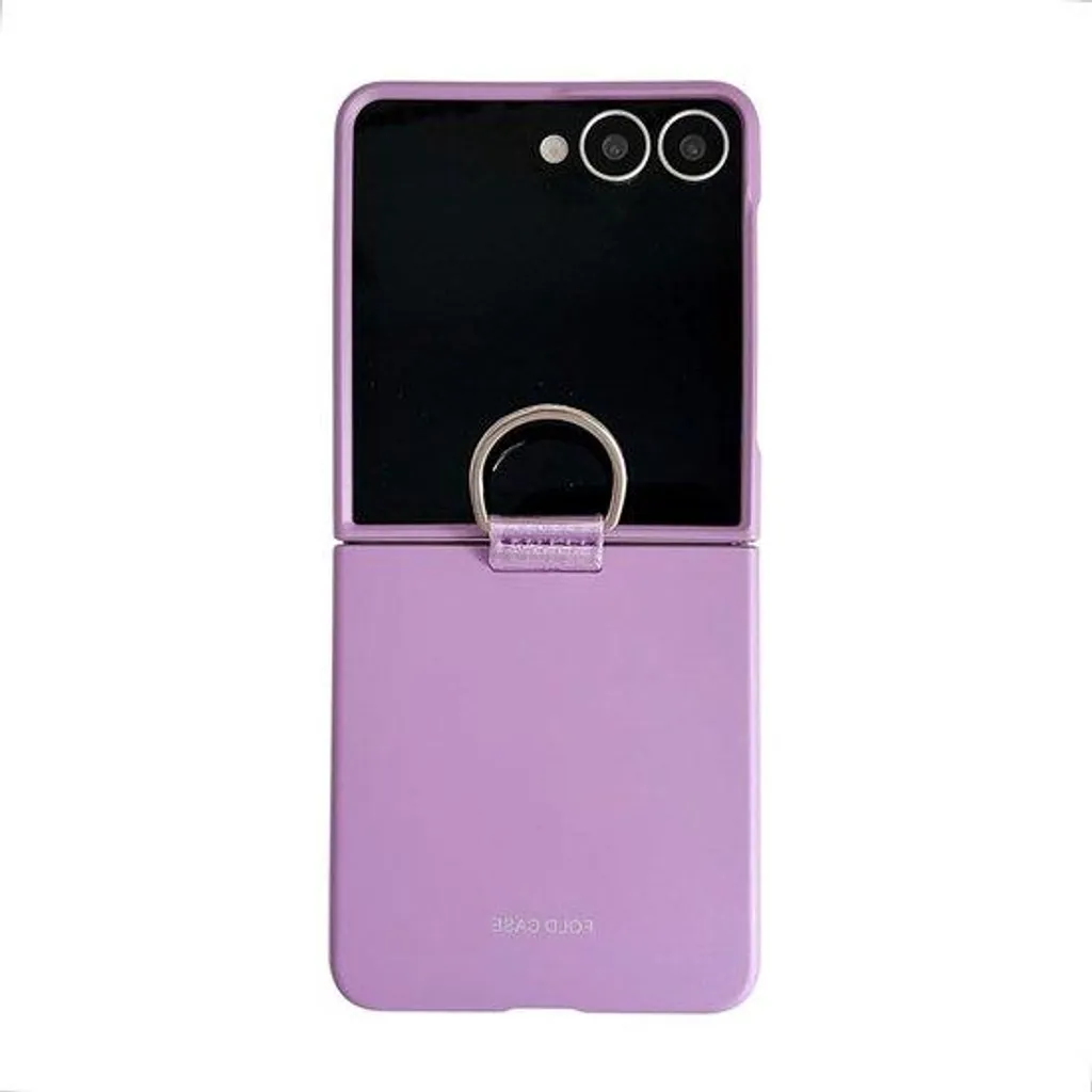 Étui de protection en silicone Samsung Galaxy Z Flip7 coloris Violet