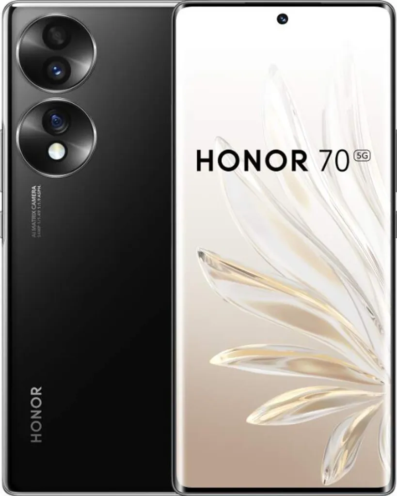 Honor 70 5G Dual Sim 128Go Noir Midnight - Smartphone Android Puissant - 18