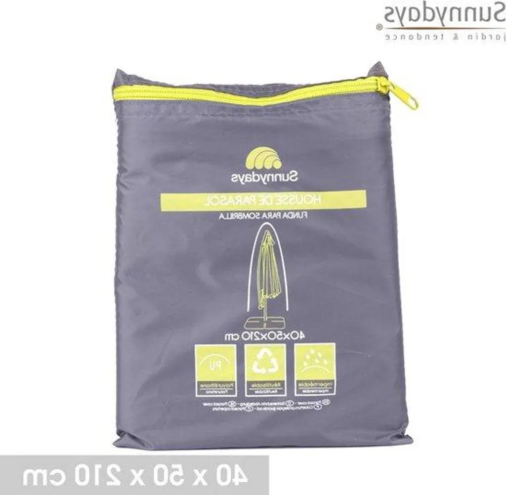 Housse de parasol résistante aux intempéries 40x50x210cm - Polyester