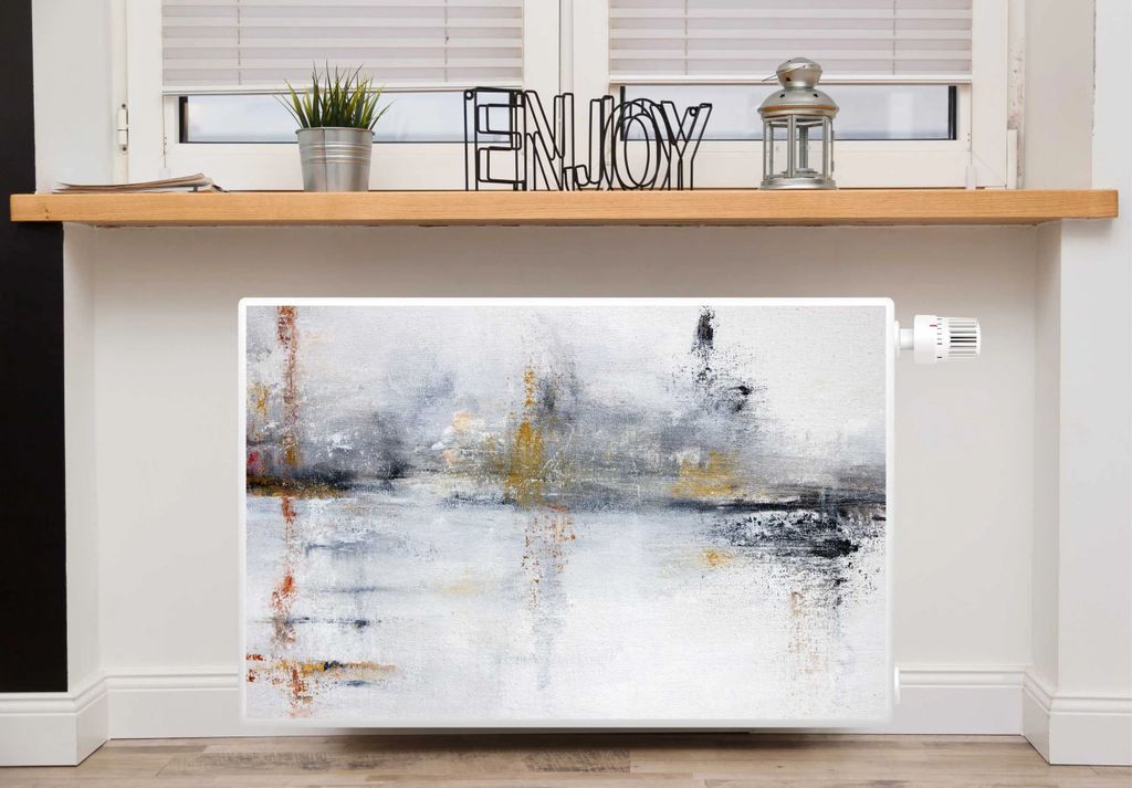 Copriradiatore - Tappeto magnetico grigio 60x100 cm - Immagine del prodotto 