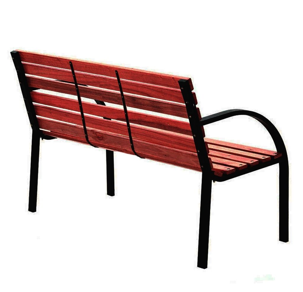Linder Exclusiv Gartenbank 2-Sitzer Parkbank bis 150Kg mit Produktbild 4