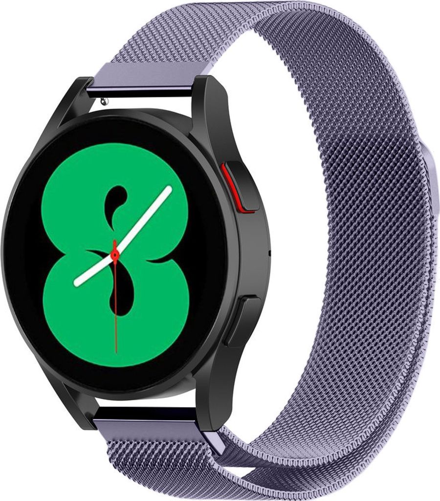 Strap-it Milanese Armband - Kompatibel mit Samsung Galaxy Watch 4 Armband 40mm Edelstahl Armband mit Magnetverschluss - Ersatzarmband - Hochwertige...