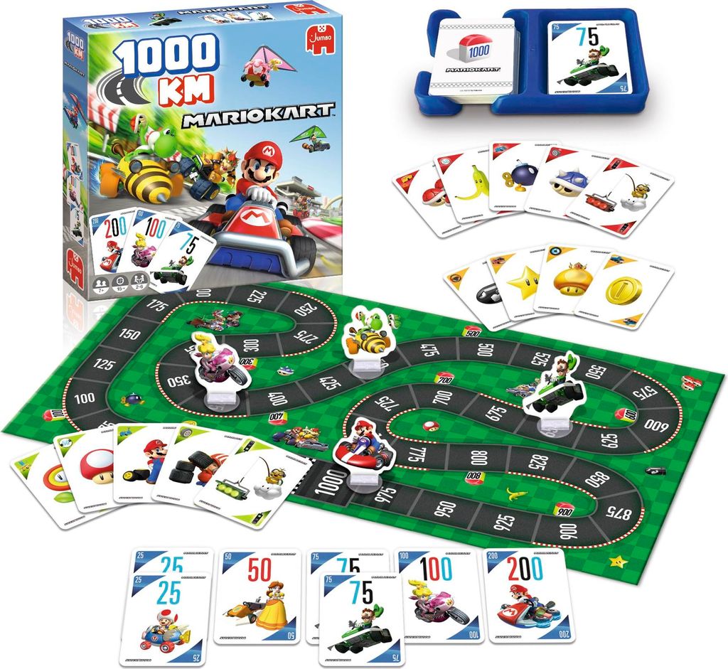 Bobina da tavolo Jumbo 1000 km Mario Kart Immagine del prodotto 