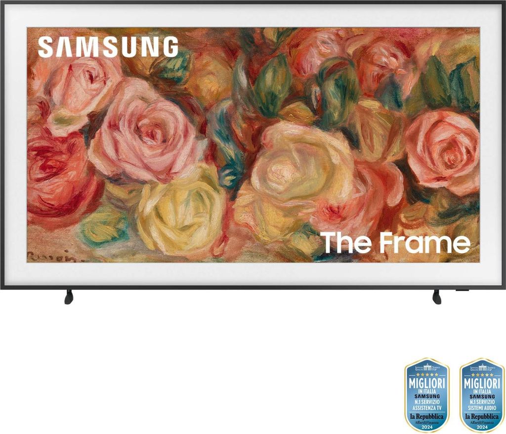 Samsung TV QLED 4K 43" QE43LS03DAUXZT Smart TV HDR10+ 100Hz Nero