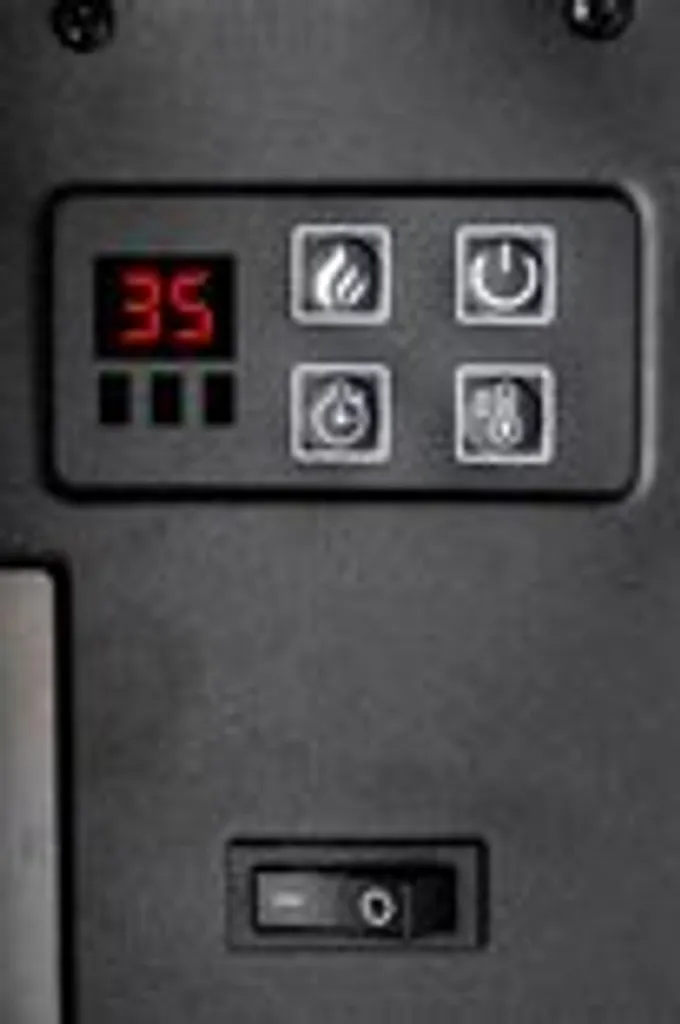Cheminée Électrique 2000W Vancouver avec Programmateur et Effet Feu - 22