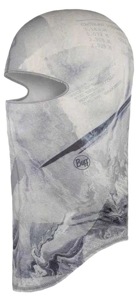 Passe-montagne Buff EcoStretch - Protection Visage Grise pour Ski et Vélo