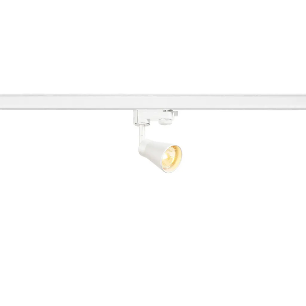 AVO Spot rail 3P blanc, GU10 50W - Solution éclairage orientable pour pro - 2