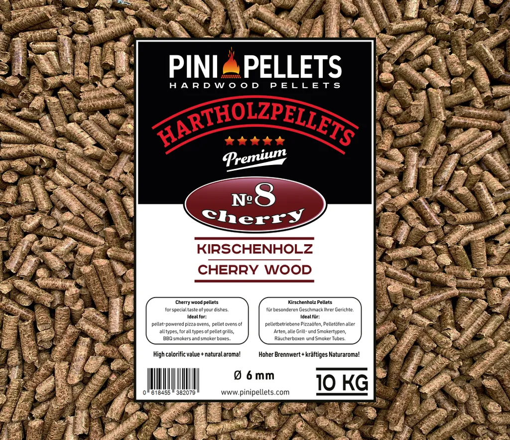 Pellets de Bois Cerise 10kg : Fini l'Amertume, Réussissez vos Fumages au BBQ