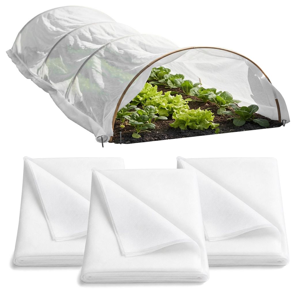com-four® vliesdoek voor kassen, 22,5 m², geschikt voor Productafbeelding 