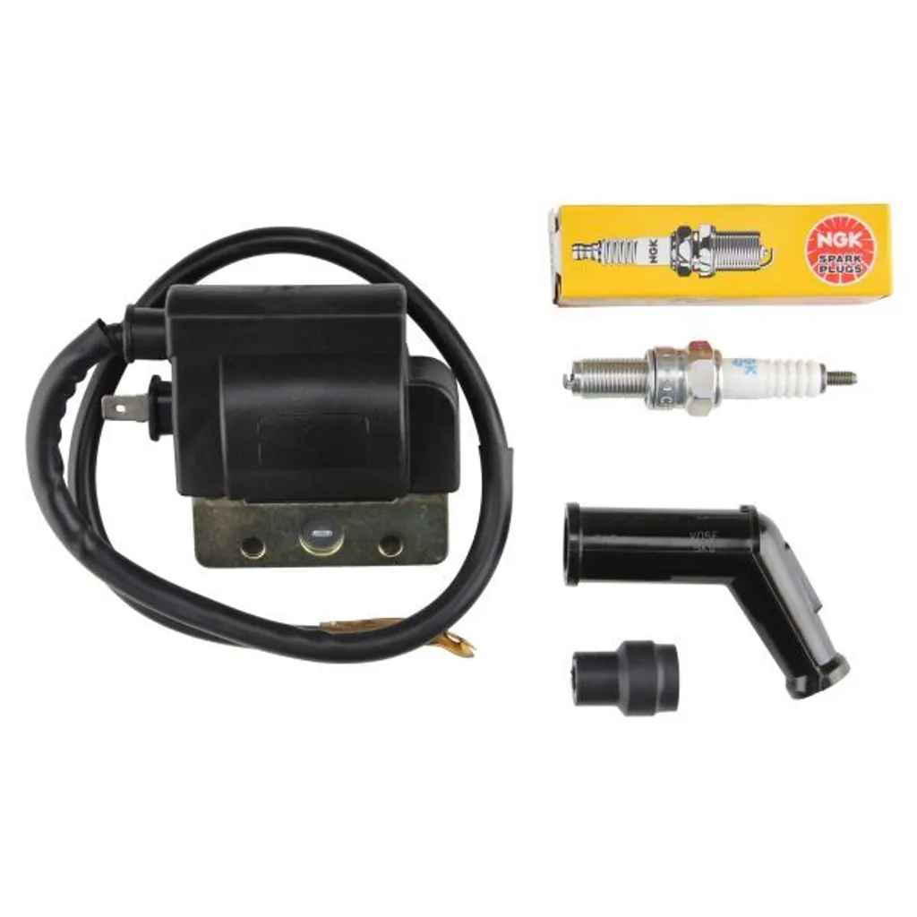 Set de Bobine d'allumage et Bougie 125cc pour Vespa ET4 Sfera 125 RST