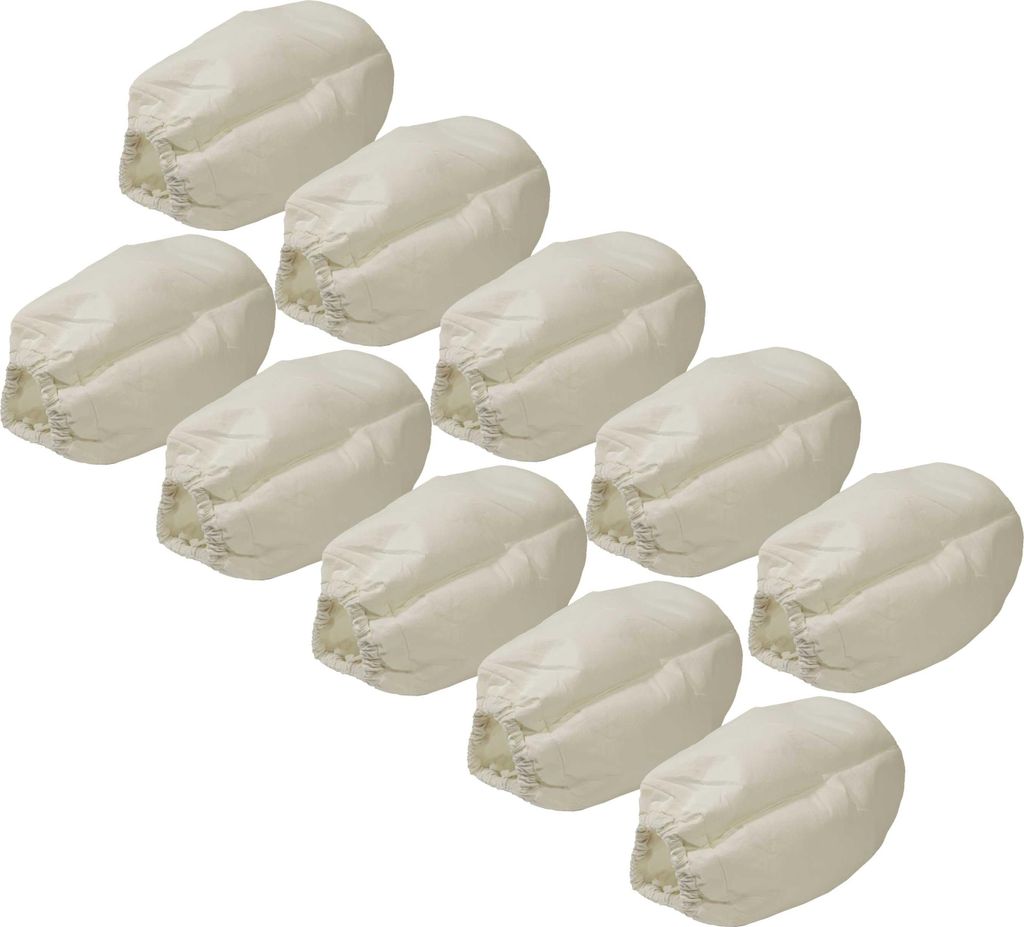 vhbw 10x Ersatz-Filter kompatibel mit Scheppach DC 500 Absauganlage für Holzbearbeitungsmaschine