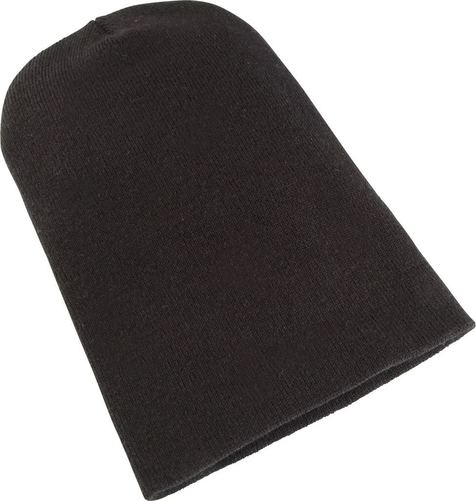 Yupoong Flexfit Uni Wintermütze / Beanie / Strickmütze, lang RW3290 (Einheitsgröße) (Schwarz)