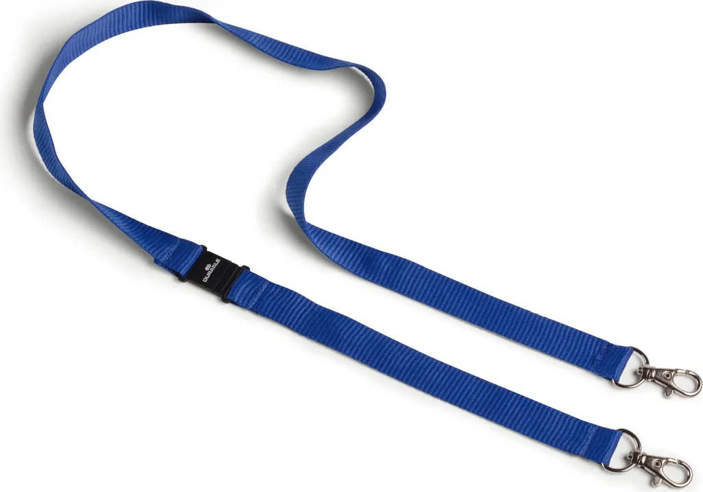 Bande de maintien masque 20mm x 44cm textile bleu - Haute résistance