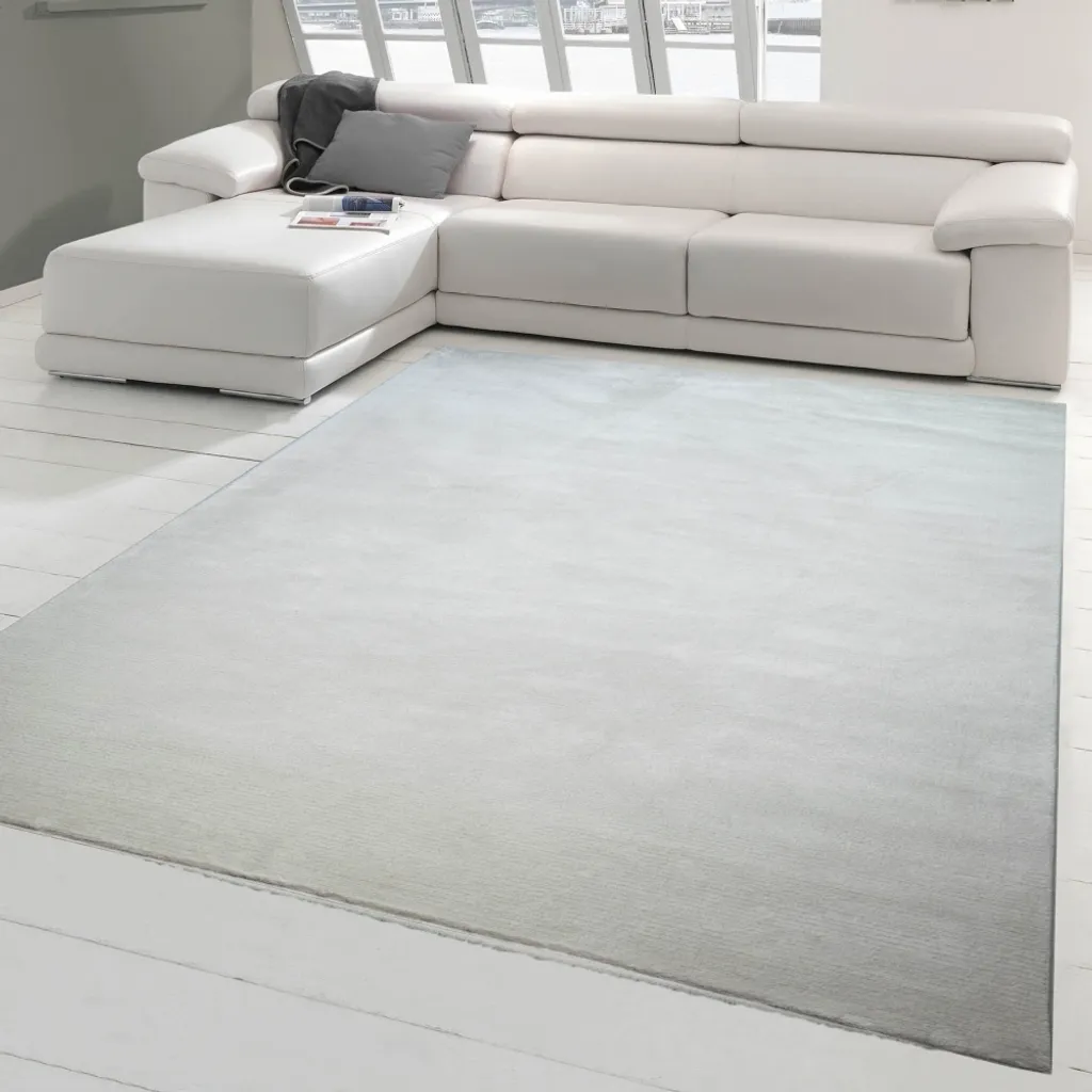 Tapis moderne crème 80x150 cm - Tapis facile d'entretien pour petit salon