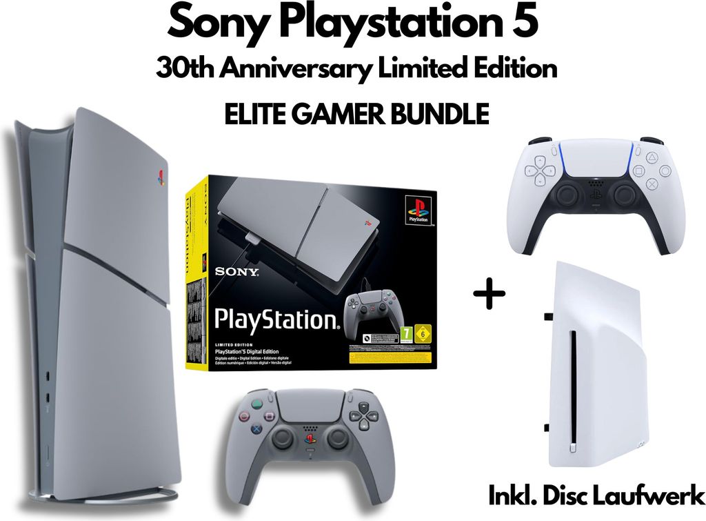 SONY PlayStation®5 Digital-Edition 30th Anniversary Limited Obrázek produktu 