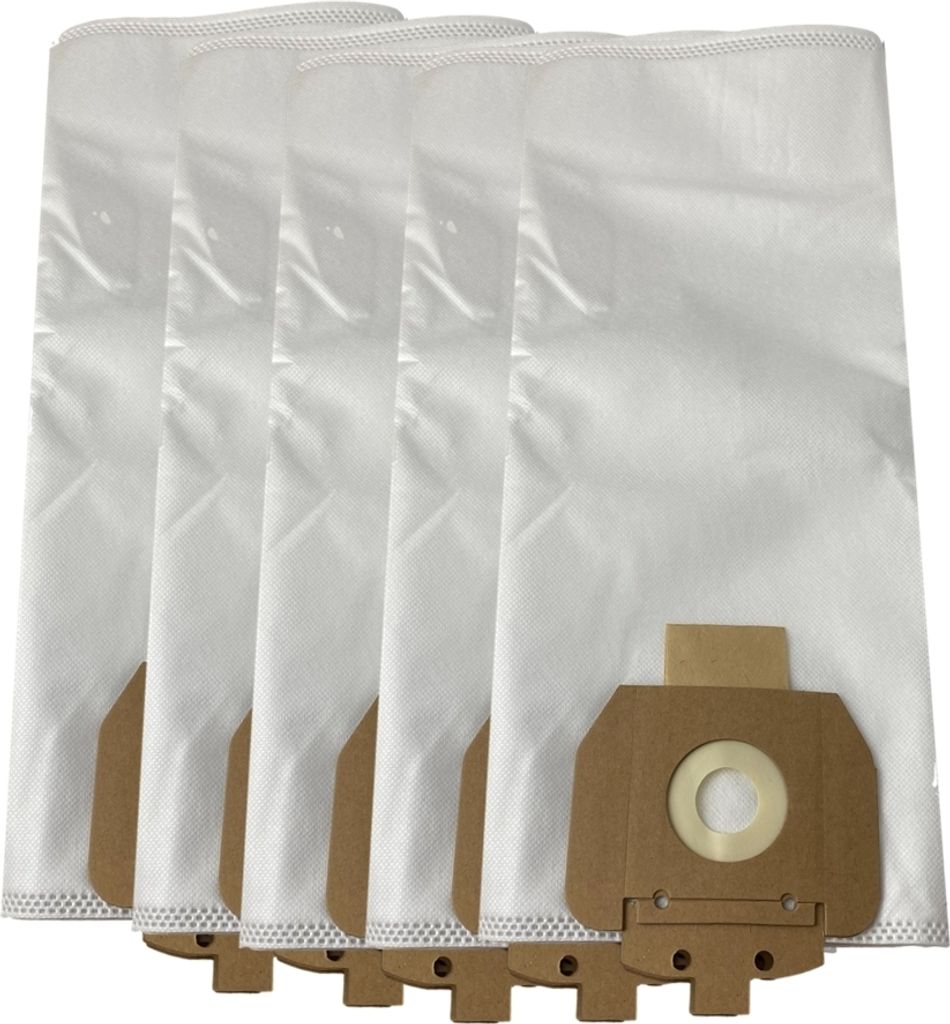 5 Staubsaugerbeutel geeignet für Taski Aero 8 / 15 / PLUS, Wetrok 821, Eurostream 2900, Ghilbi A5, Columbus 2000