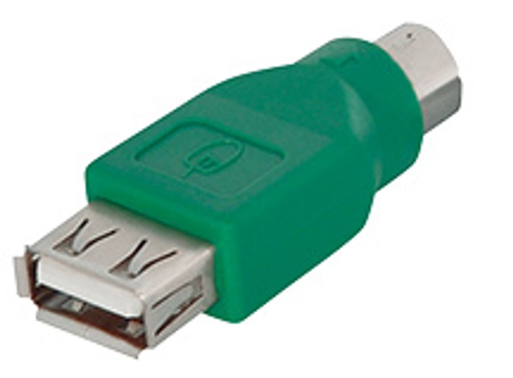 Transmedia USB-Adapter; USB Typ A Kupplung auf 6pol. Hosiden-Stecker, C 196