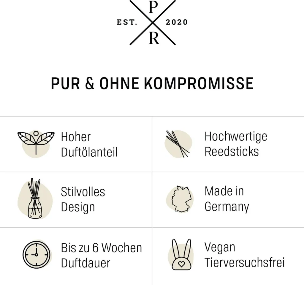 Diffuseur à bâtonnets pour maison - Ambiance zen et parfum durable