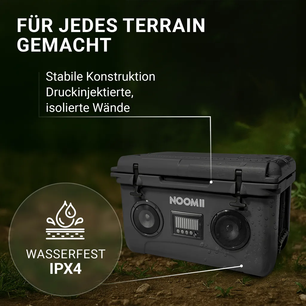 Glacière Connectée 45L ColdBeats Son Bluetooth et Isolation Renforcée - 7