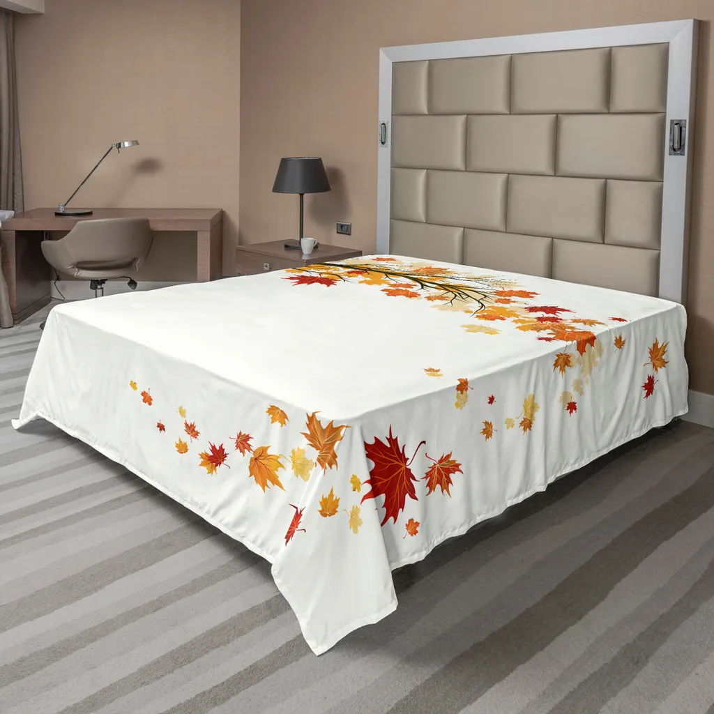 ABAKUHAUS Lenzuolo Con Angoli Tramonto Sulle Nuvole – 120x190 Cm, Microfibra, Adatto A Materassi Fino A 40 Cm