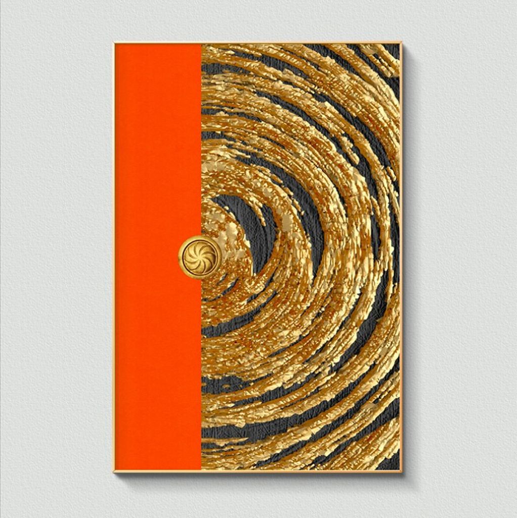 TPFLiving Kunstdruck LW-55 (OHNE RAHMEN) Poster - Leinwand - Wandbild - Hochauflösender Giclée-Druck, langlebig und hochwertig - Nordic Art - Abs...