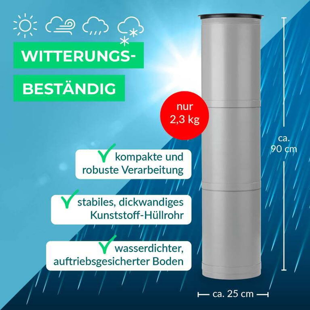 EASYmaxx Flaschenkühler Outdoor Erdloch- Bierkühler Camping Produktbild 15