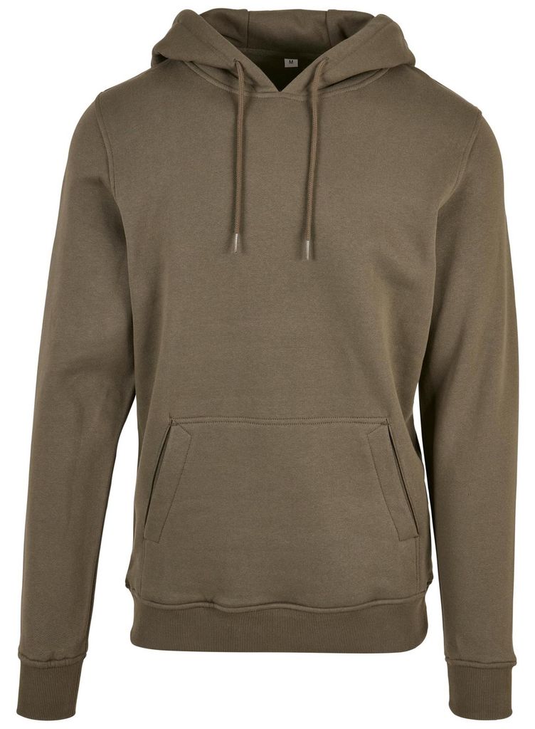 Build Your Brand - Kapuzenpullover für Herren/Damen Uni LT2136 (3XL) (Oliv)