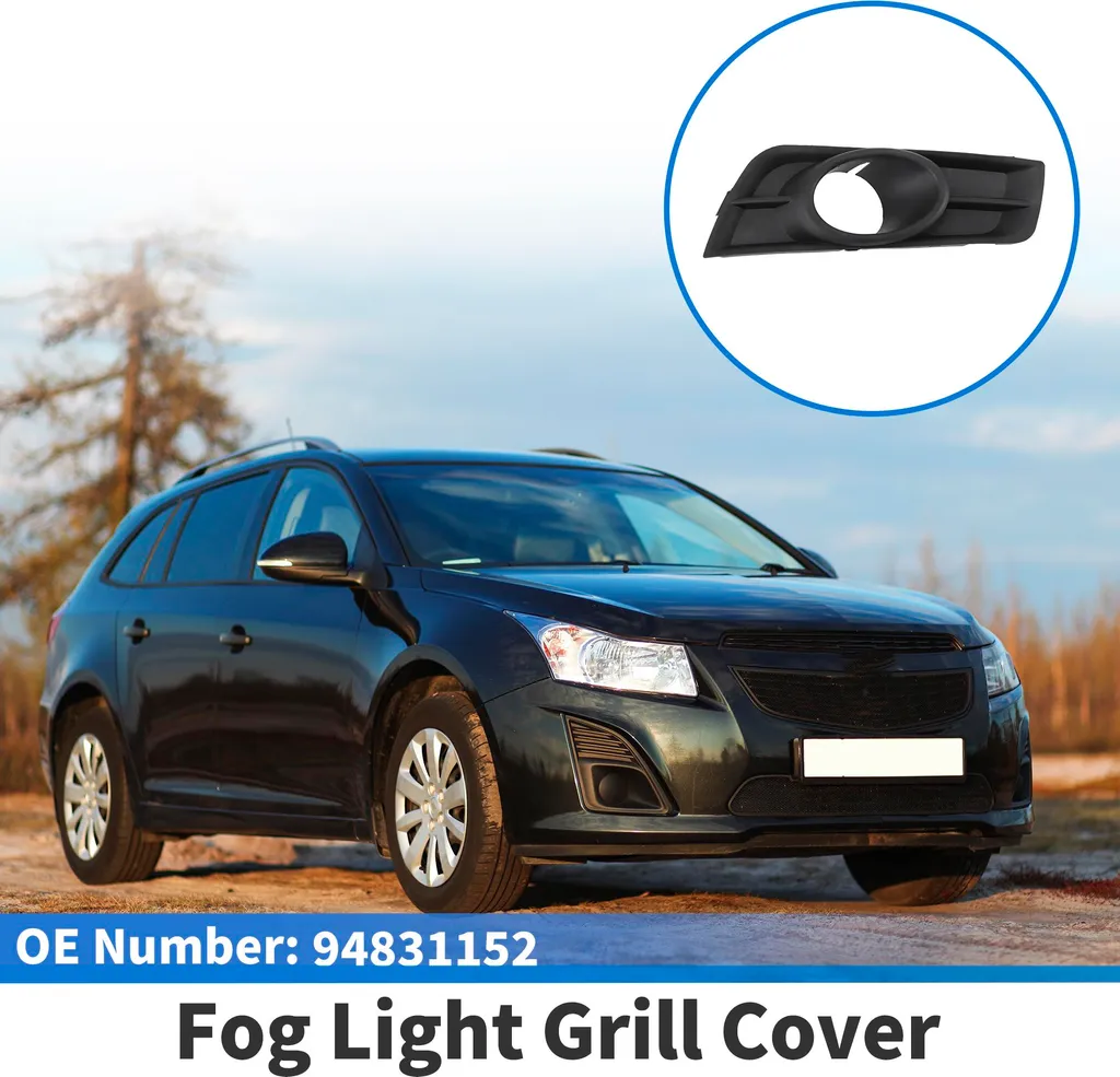 Couvercle Antibrouillard Avant pour Chevrolet Cruze 2011-2015 en Noir