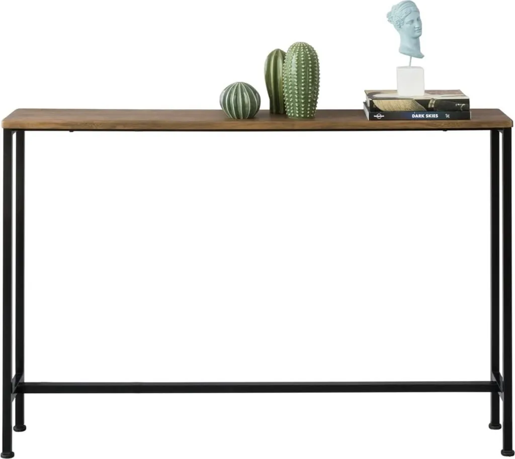 Console Gain de Place pour Couloir Étroit - Meuble Vintage SoBuy