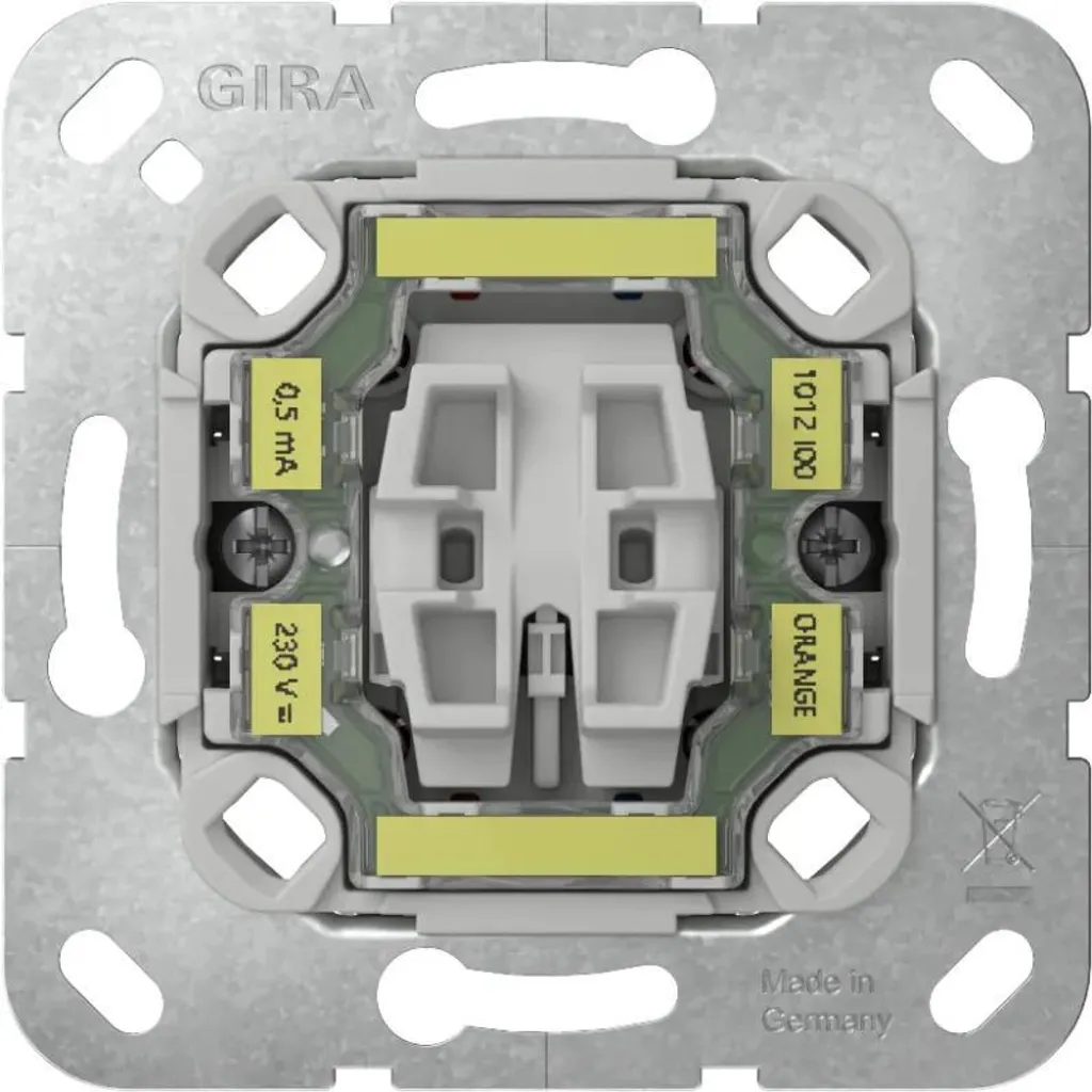 Gira 311200 Interrupteur bipolaire 10AX avec voyant de contrôle intégré