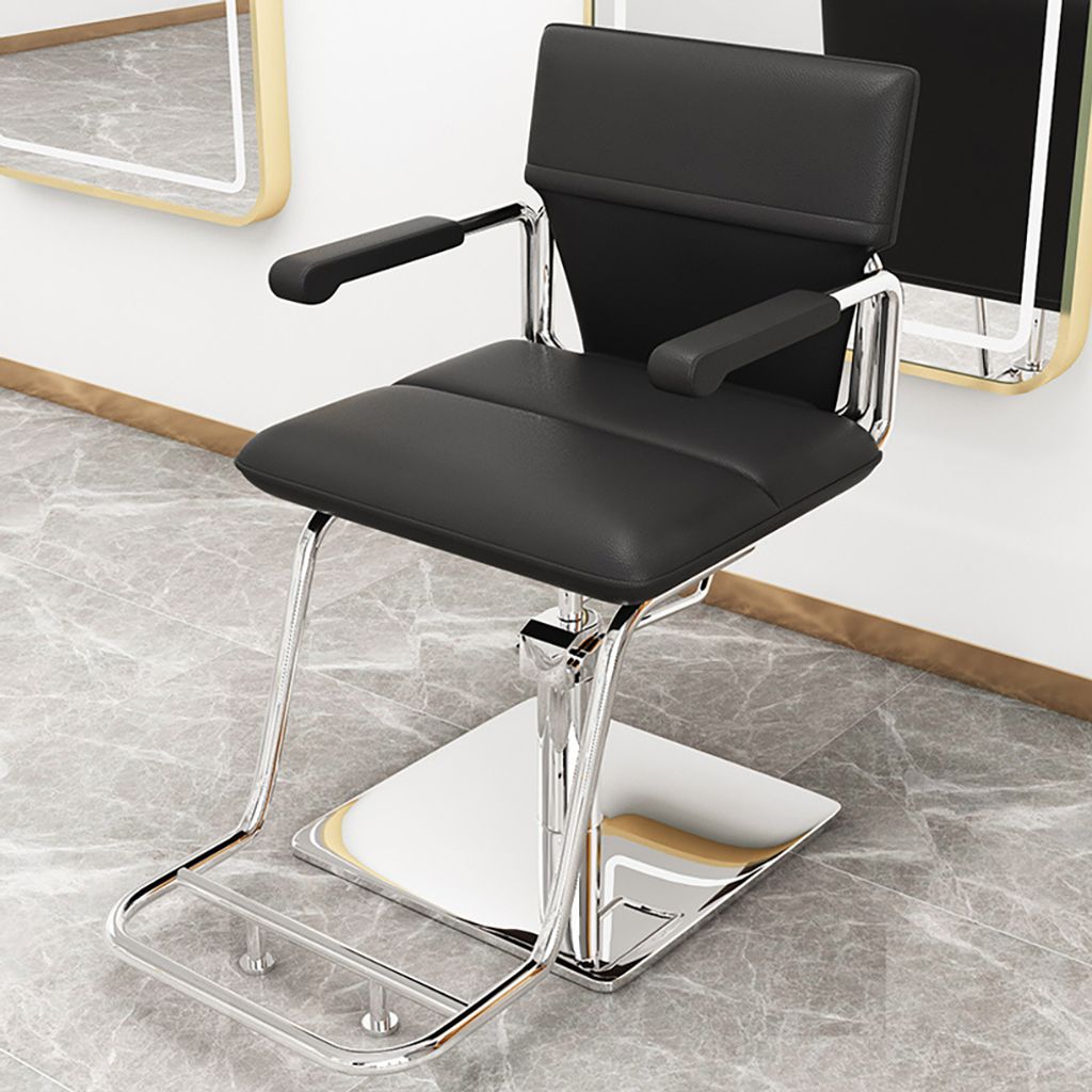 360Home Drehstuhl stuhl Sessel Höhenverstellbar Salon 360° Drehung schwarzSilber